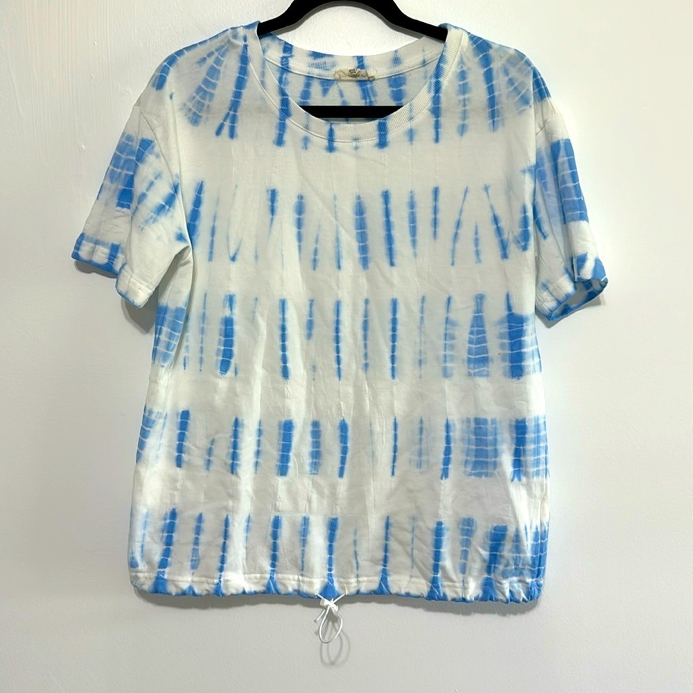 Jane and Drlancey tie dye skirt with tie waist